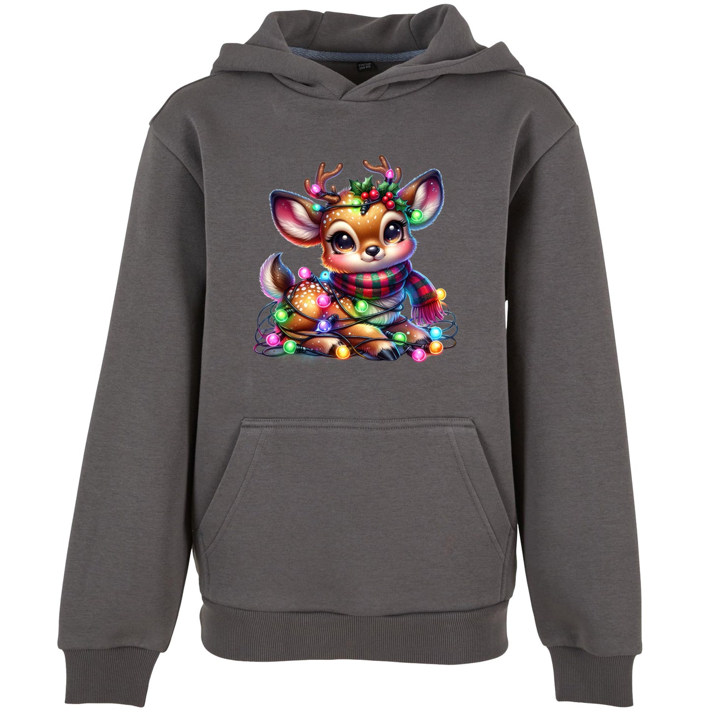 Kids Hoodie - X-Mas Rentier Lichterkette