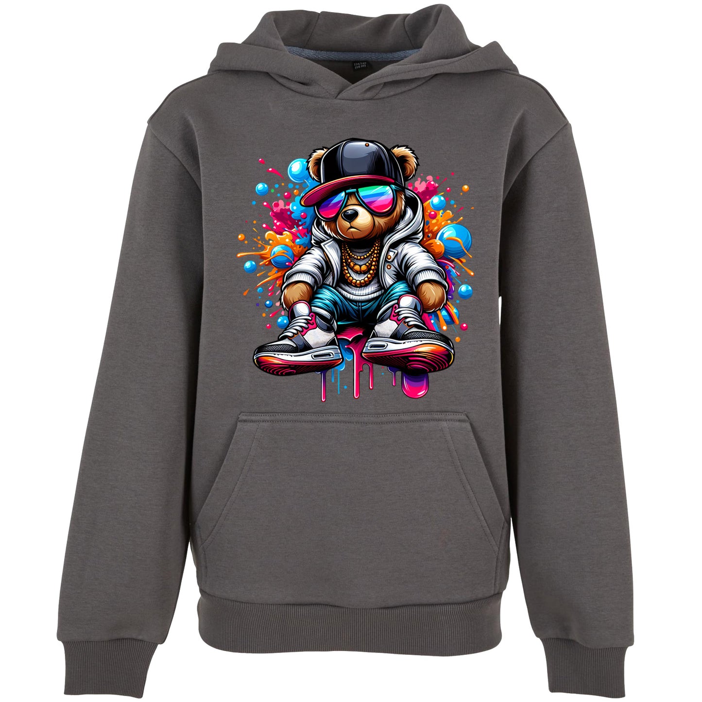 Kids Hoodie - Teddy Bear-Streat Wear