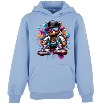 Kids Hoodie - Teddy Bear-Streat Wear