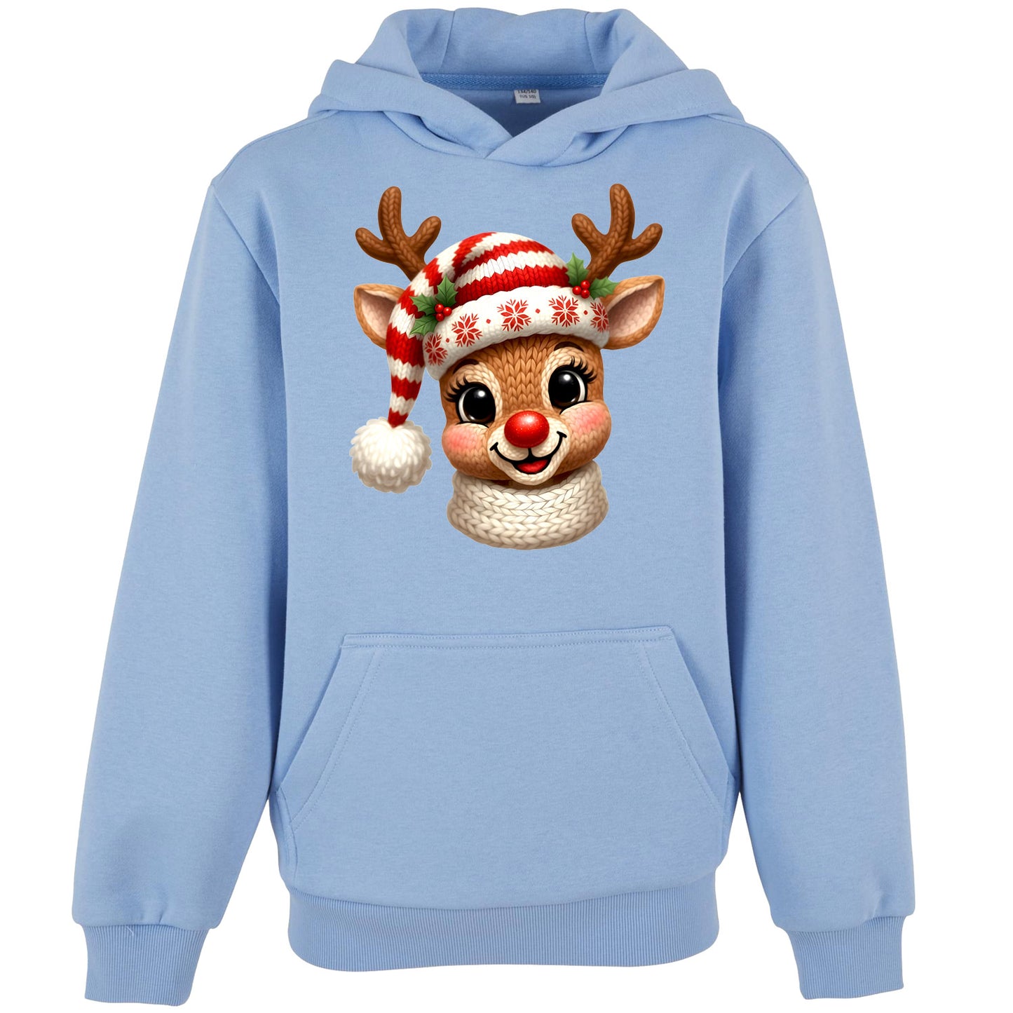 Kids Hoodie - Monatsangebot November - Rentier Stickoptik
