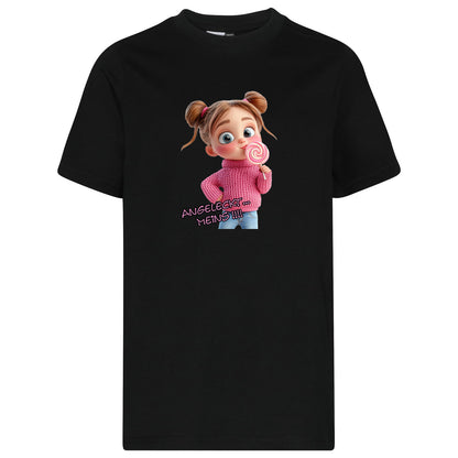Kids T-Shirt -  Mädchen Angeleckt Meins !!