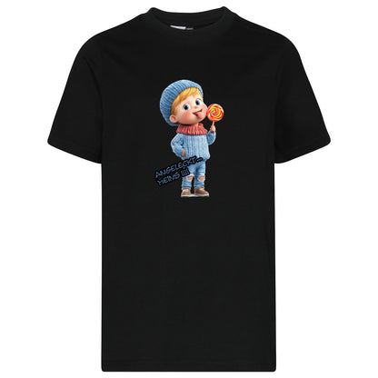 Kids T-Shirt -  Junge Angeleckt Meins !!