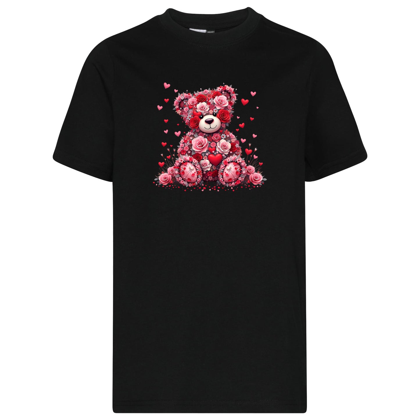 Kids T-Shirt -  Teddybär Flower