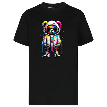 Kids T-Shirt -  Bear Sunglas