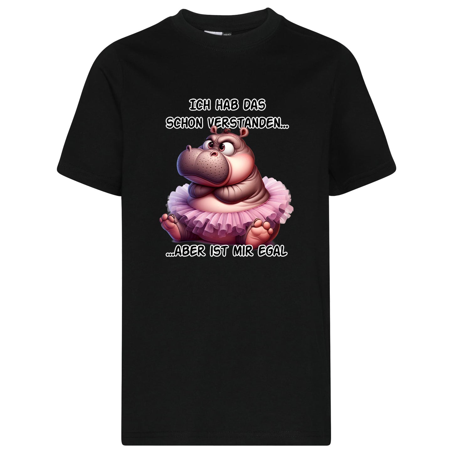 Kids T-Shirt -  Ich hab das schon verstanden... Nilpferd