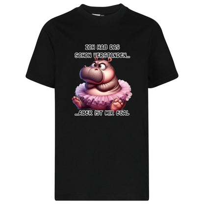 Kids T-Shirt -  Ich hab das schon verstanden... Nilpferd