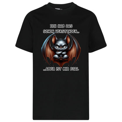 Kids T-Shirt -  Ich hab das schon verstanden... Fledermaus