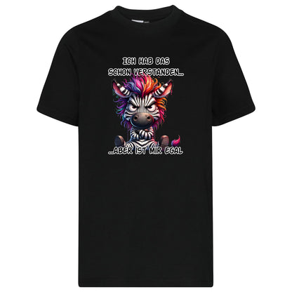 Kids T-Shirt -  Ich hab das schon verstanden... Zebra