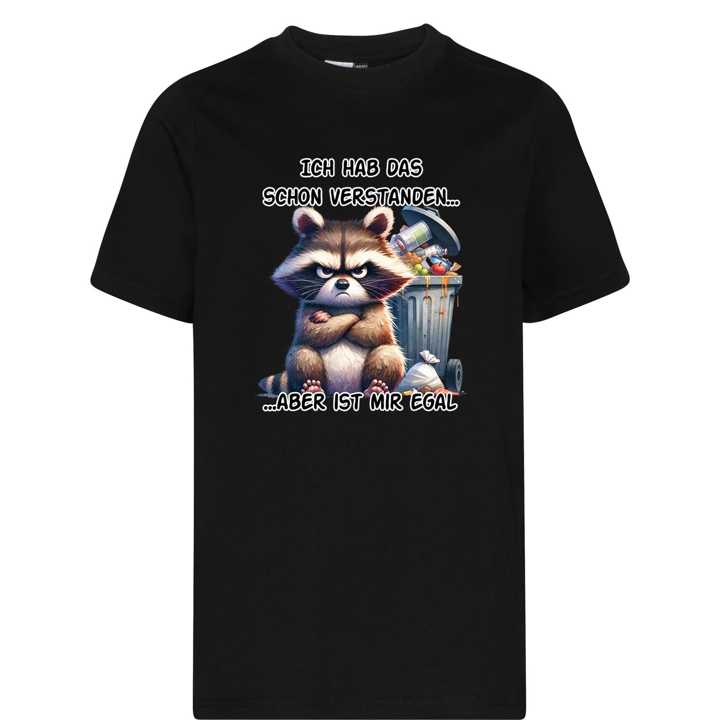Kids T-Shirt -  Ich hab das schon verstanden... Waschbär