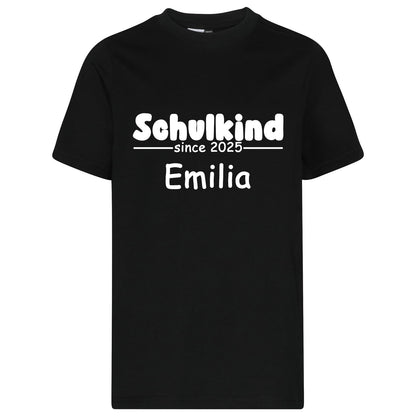 Kids T-Shirt -  Schulkind 2025 mit Namen