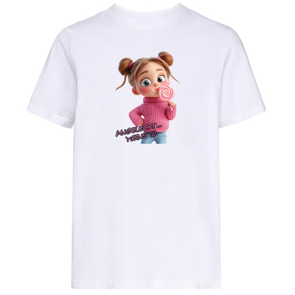 Kids T-Shirt -  Mädchen Angeleckt Meins !!