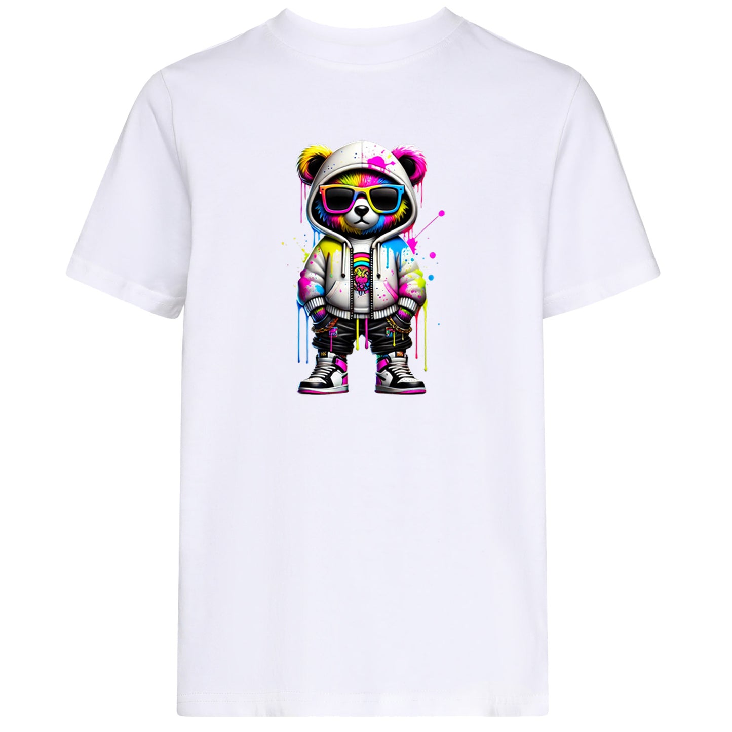 Kids T-Shirt -  Bear Sunglas