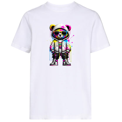 Kids T-Shirt -  Bear Sunglas