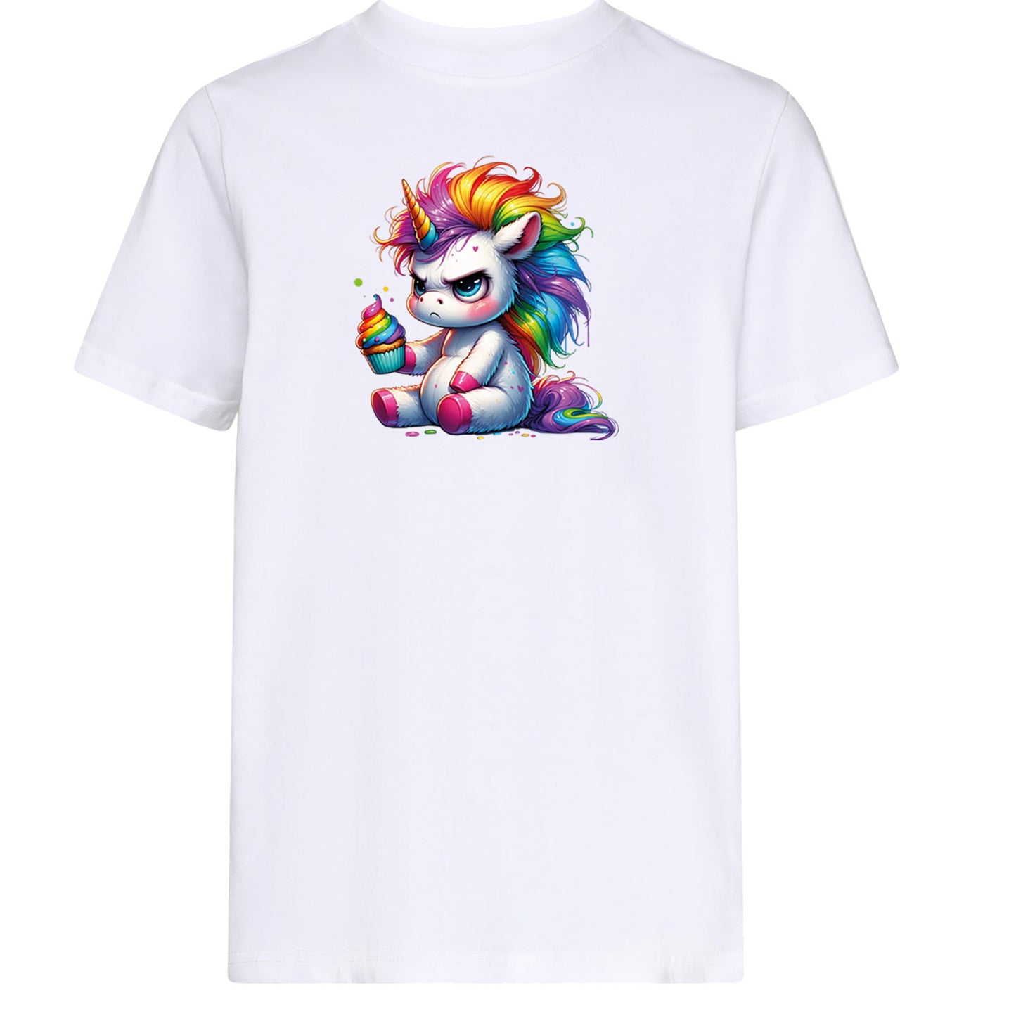 Kids T-Shirt - Einhorn Cupcake
