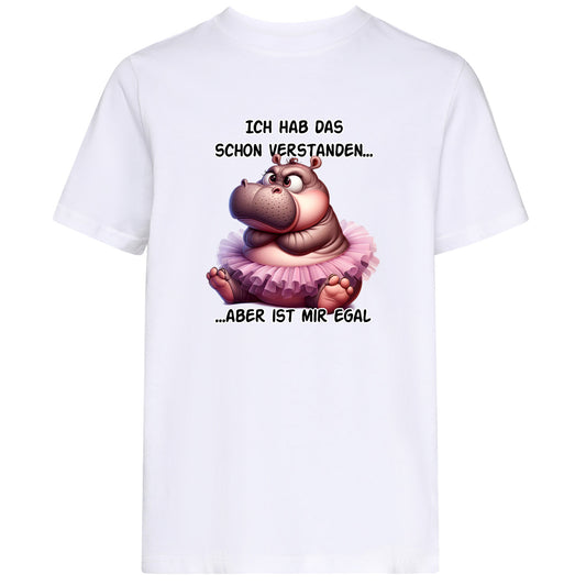 Kids T-Shirt -  Ich hab das schon verstanden... Nilpferd