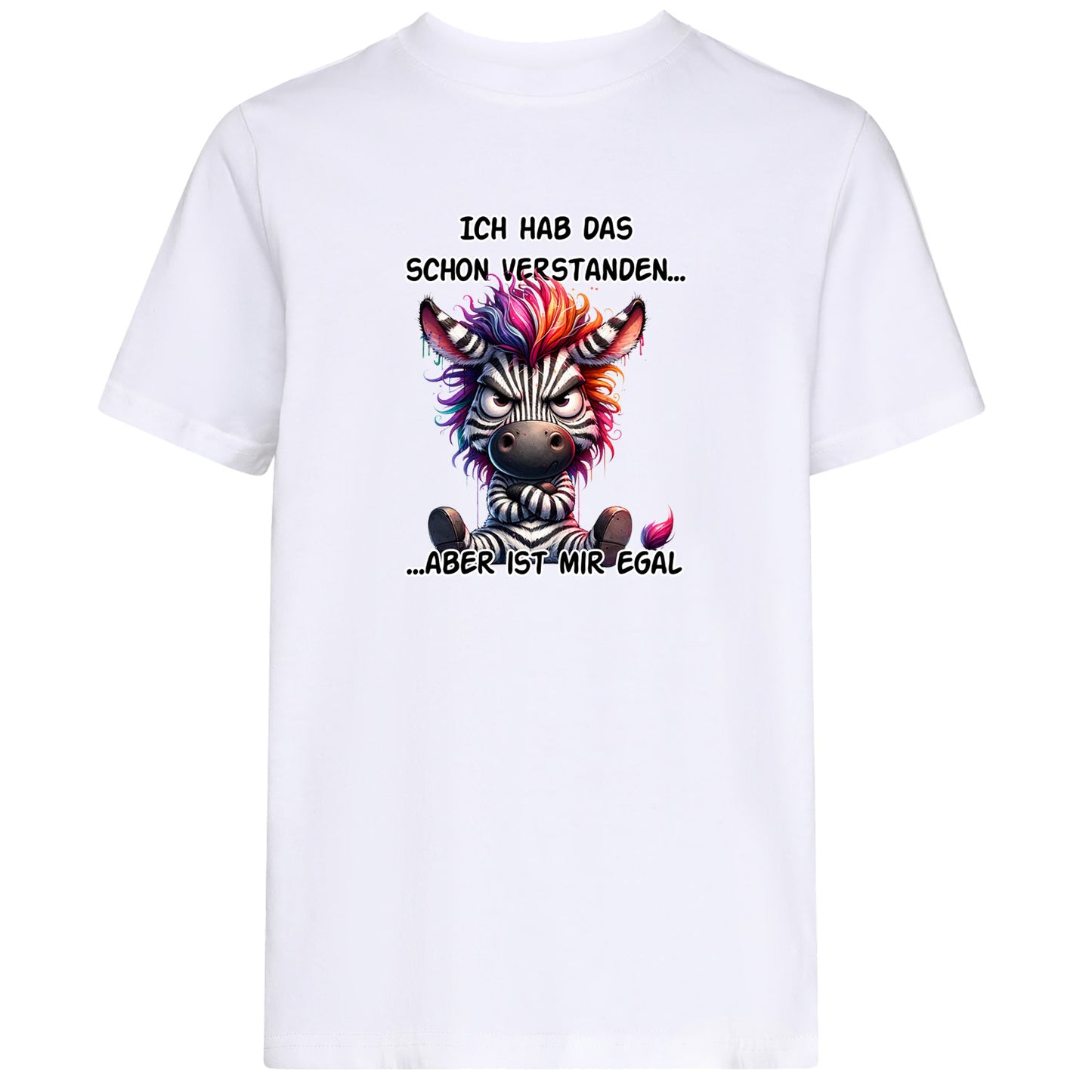 Kids T-Shirt -  Ich hab das schon verstanden... Zebra