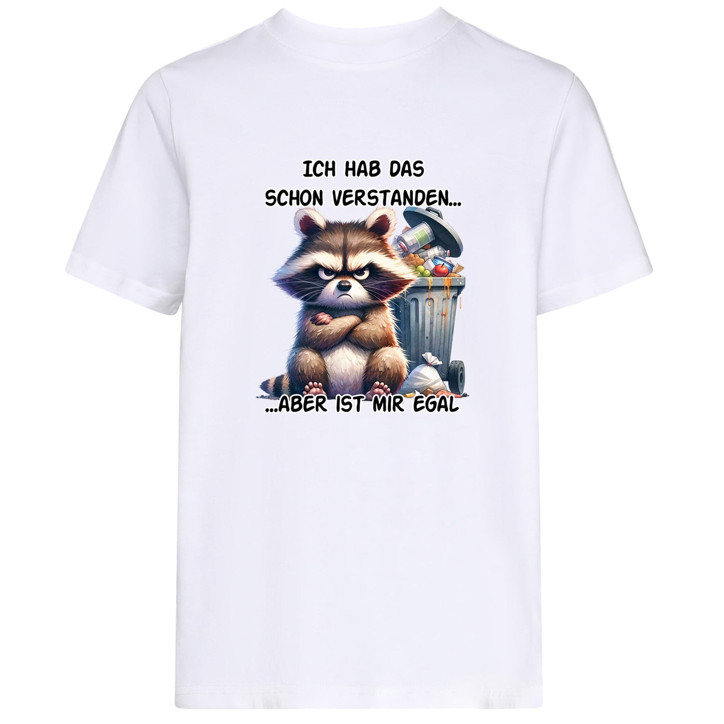 Kids T-Shirt -  Ich hab das schon verstanden... Waschbär