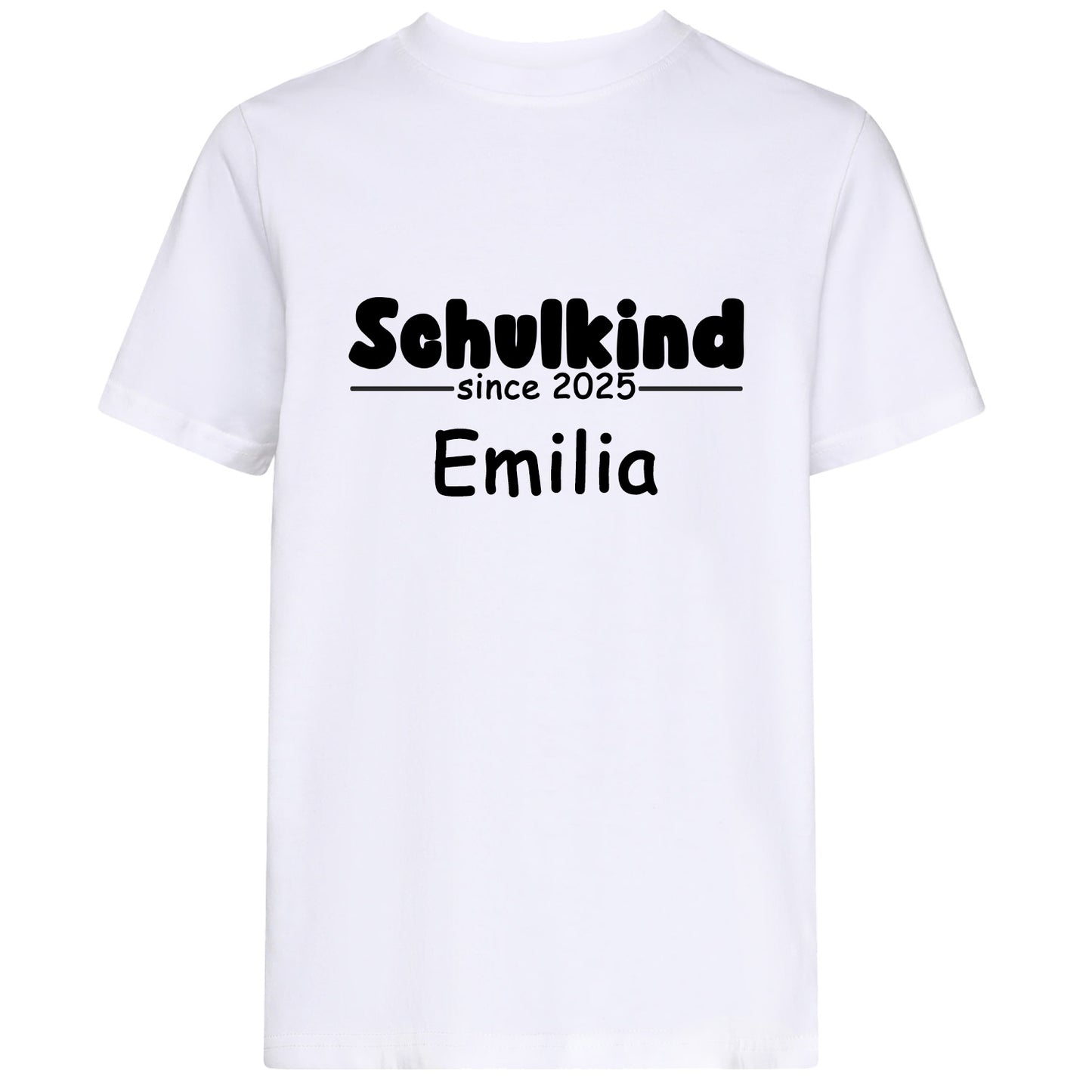 Kids T-Shirt -  Schulkind 2025 mit Namen