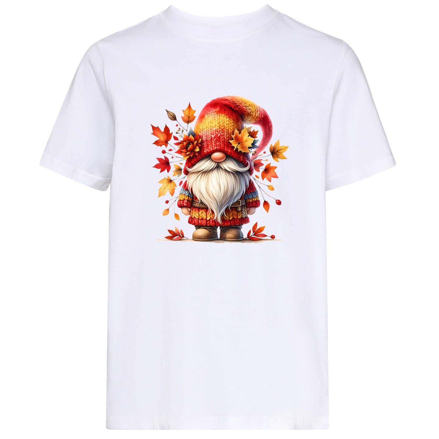 Kids T-Shirt -  Autumn Gnome