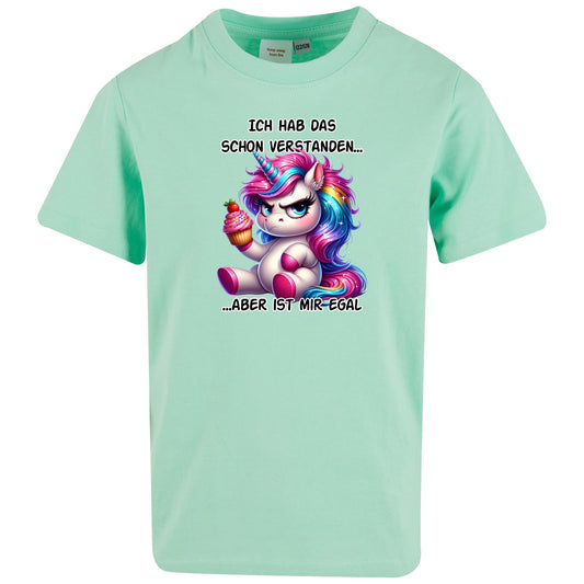 Kids T-Shirt -  Ich hab das schon verstanden... Einhorn