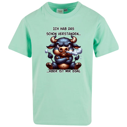 Kids T-Shirt -  Ich hab das schon verstanden... Stier