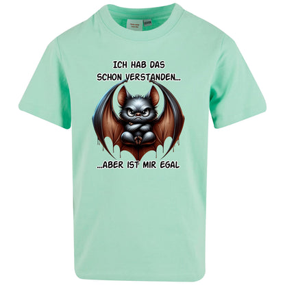 Kids T-Shirt -  Ich hab das schon verstanden... Fledermaus