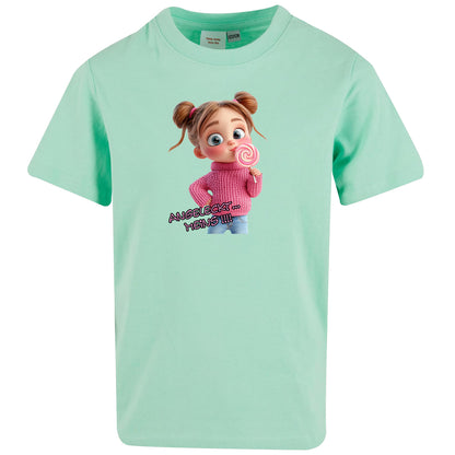 Kids T-Shirt -  Mädchen Angeleckt Meins !!