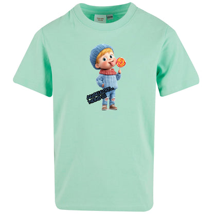 Kids T-Shirt -  Junge Angeleckt Meins !!
