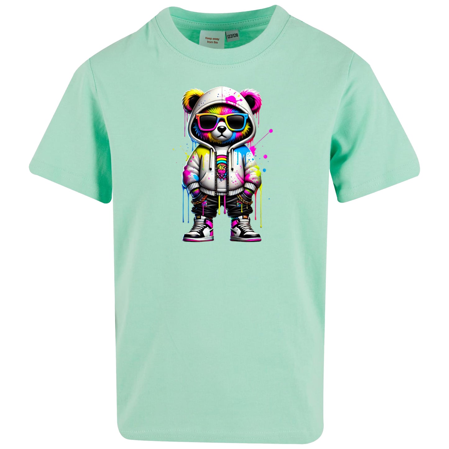 Kids T-Shirt -  Bear Sunglas