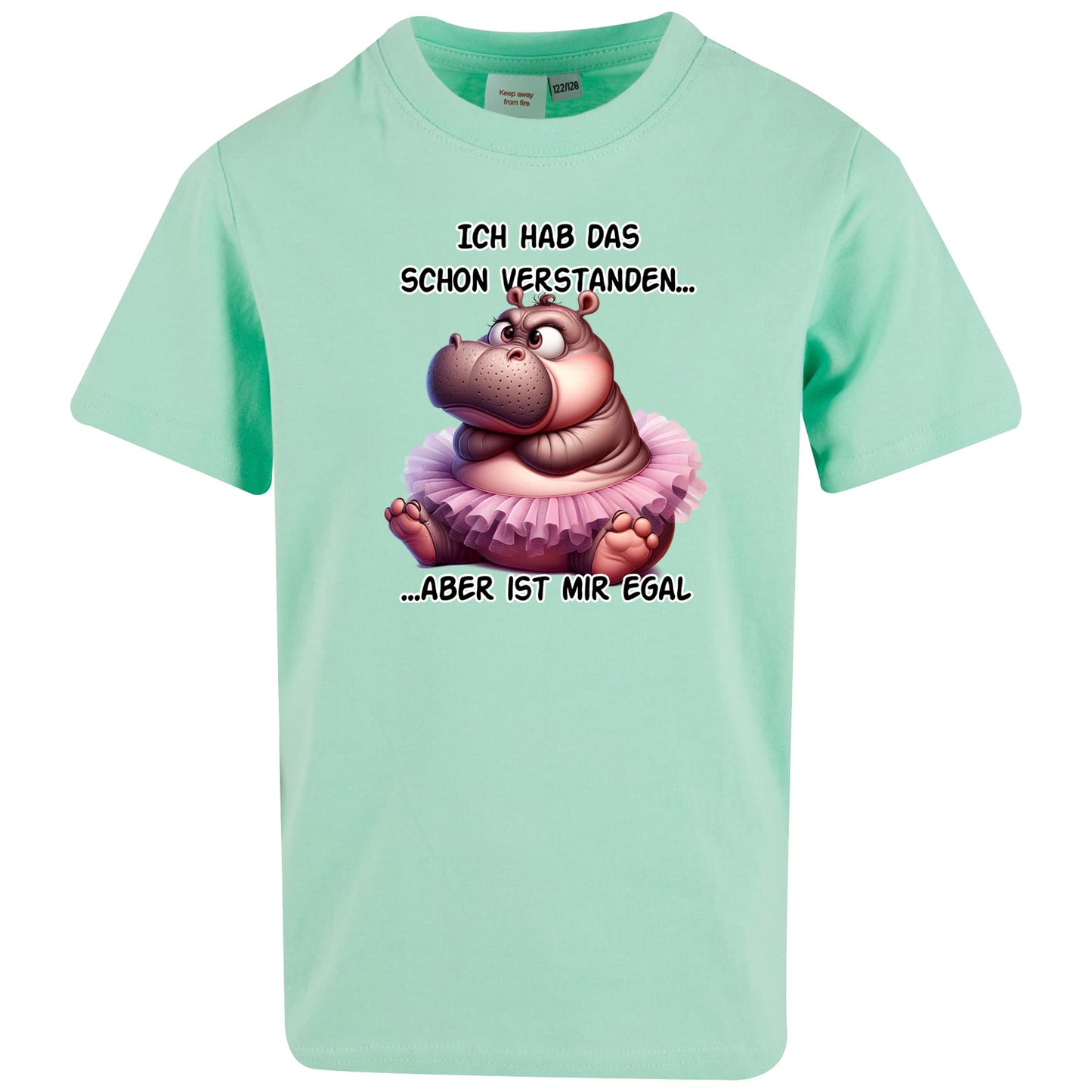 Kids T-Shirt -  Ich hab das schon verstanden... Nilpferd