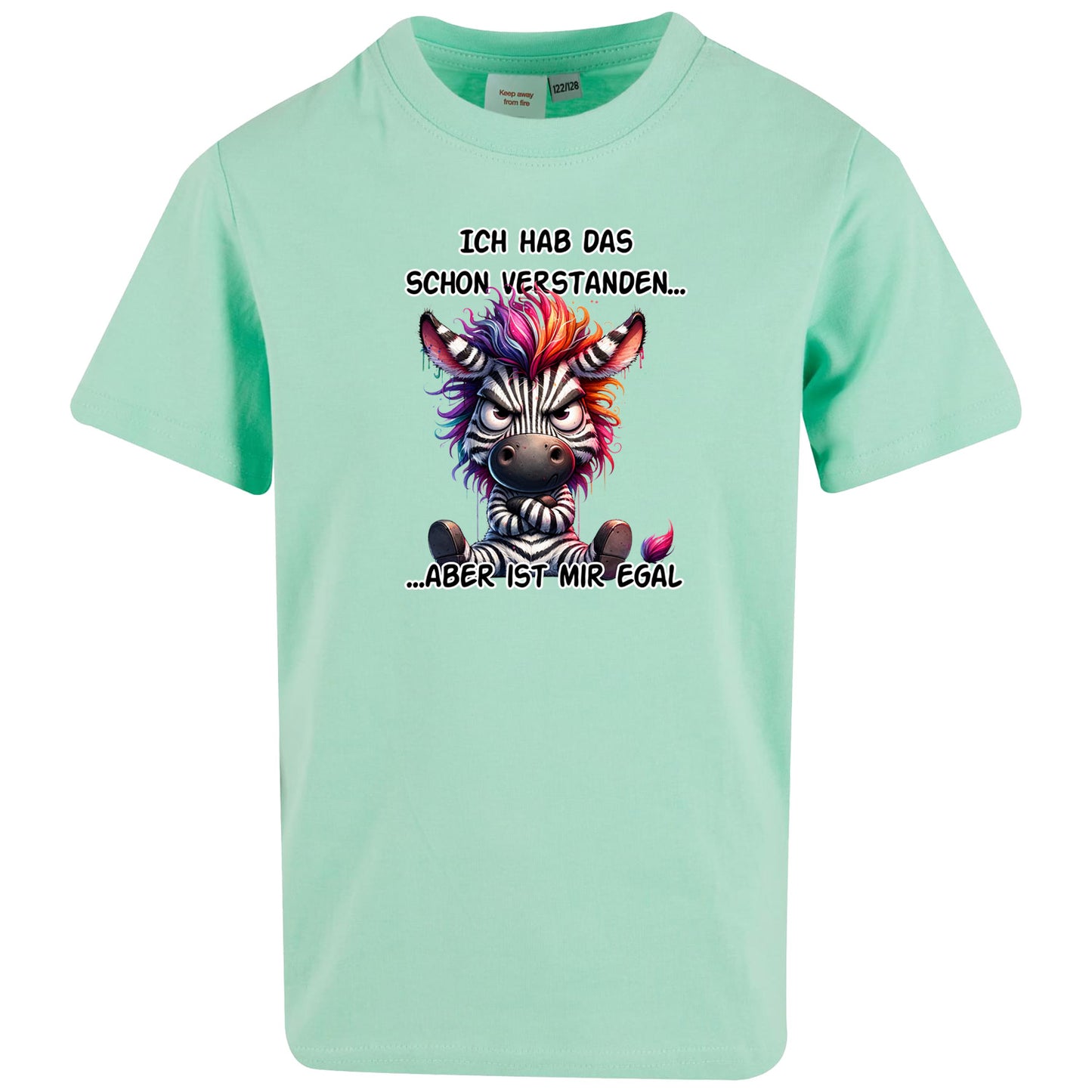 Kids T-Shirt -  Ich hab das schon verstanden... Zebra