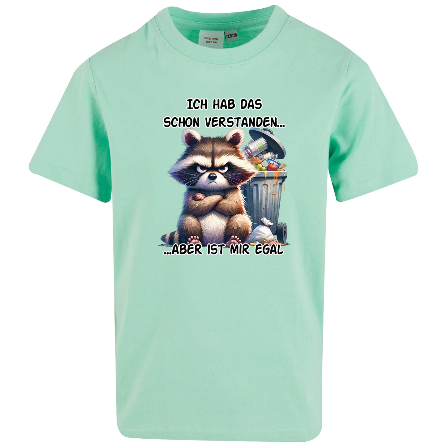 Kids T-Shirt -  Ich hab das schon verstanden... Waschbär