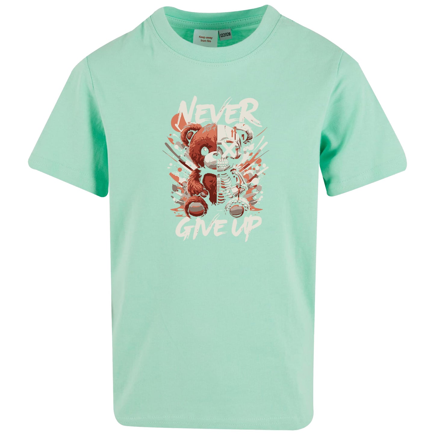 Kids T-Shirt -  Monatsangebot Oktober - Never Give Up