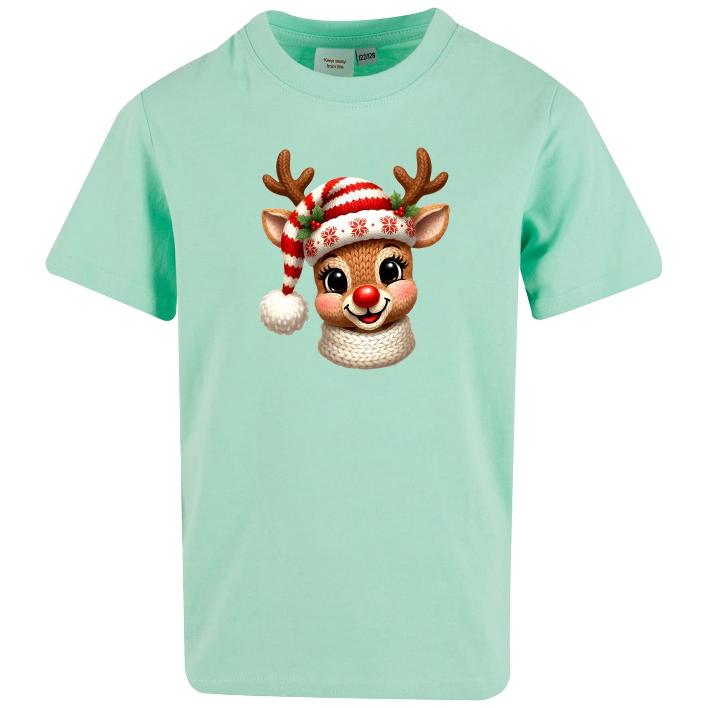 Kids T-Shirt -  Monatsangebot November - Rentier Stickoptik