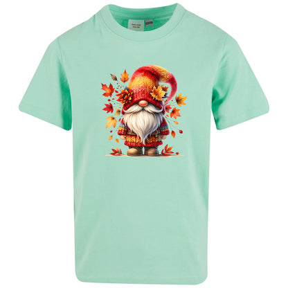 Kids T-Shirt -  Autumn Gnome