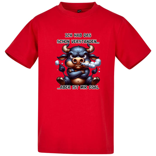 Kids T-Shirt -  Ich hab das schon verstanden... Stier