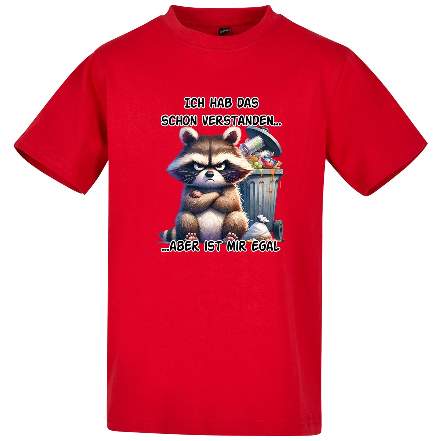 Kids T-Shirt -  Ich hab das schon verstanden... Waschbär