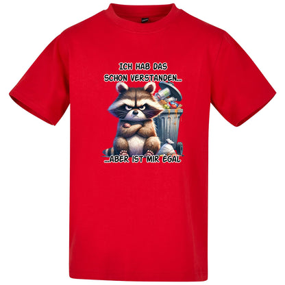 Kids T-Shirt -  Ich hab das schon verstanden... Waschbär