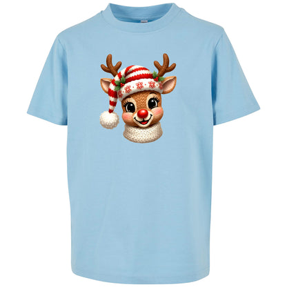 Kids T-Shirt -  Monatsangebot November - Rentier Stickoptik
