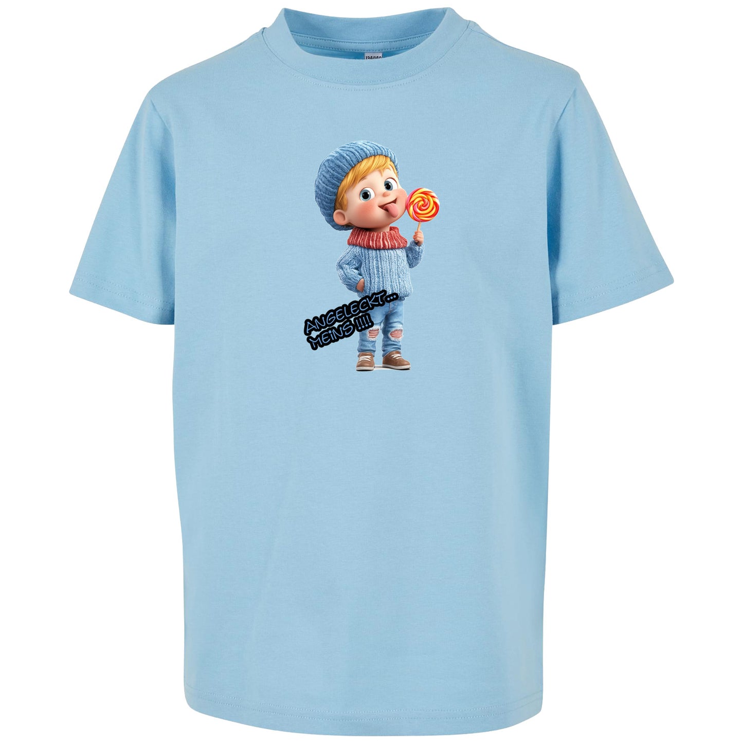 Kids T-Shirt -  Junge Angeleckt Meins !!