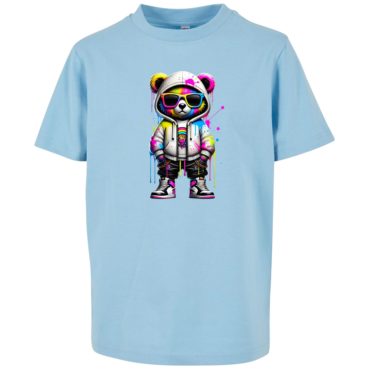 Kids T-Shirt -  Bear Sunglas