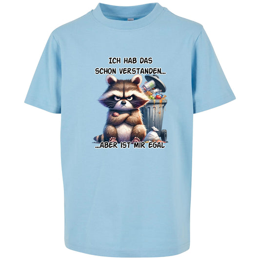 Kids T-Shirt -  Ich hab das schon verstanden... Waschbär