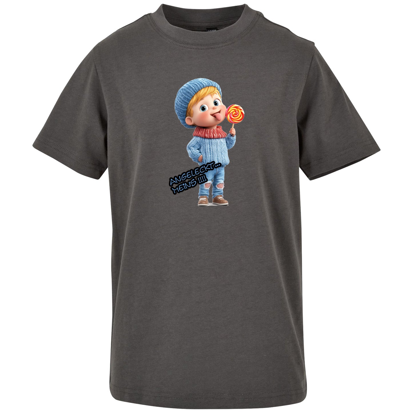 Kids T-Shirt -  Junge Angeleckt Meins !!
