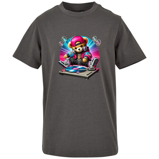 Kids T-Shirt -  DJ Teddy Bear