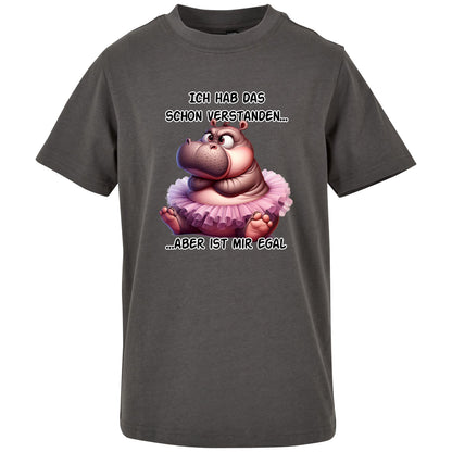 Kids T-Shirt -  Ich hab das schon verstanden... Nilpferd