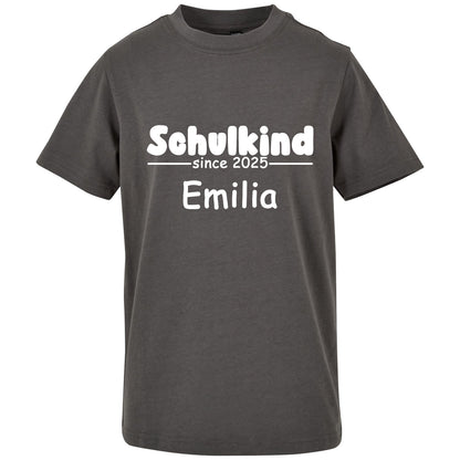 Kids T-Shirt -  Schulkind 2025 mit Namen
