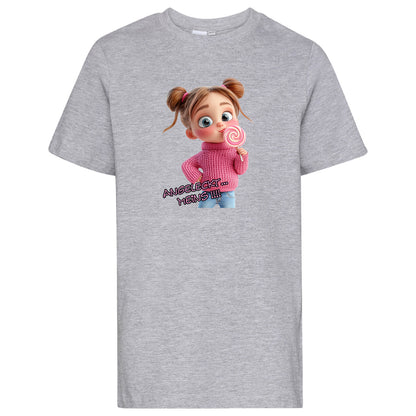 Kids T-Shirt -  Mädchen Angeleckt Meins !!