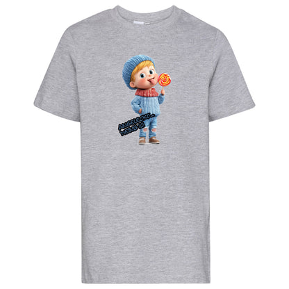 Kids T-Shirt -  Junge Angeleckt Meins !!