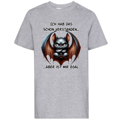 Kids T-Shirt -  Ich hab das schon verstanden... Fledermaus