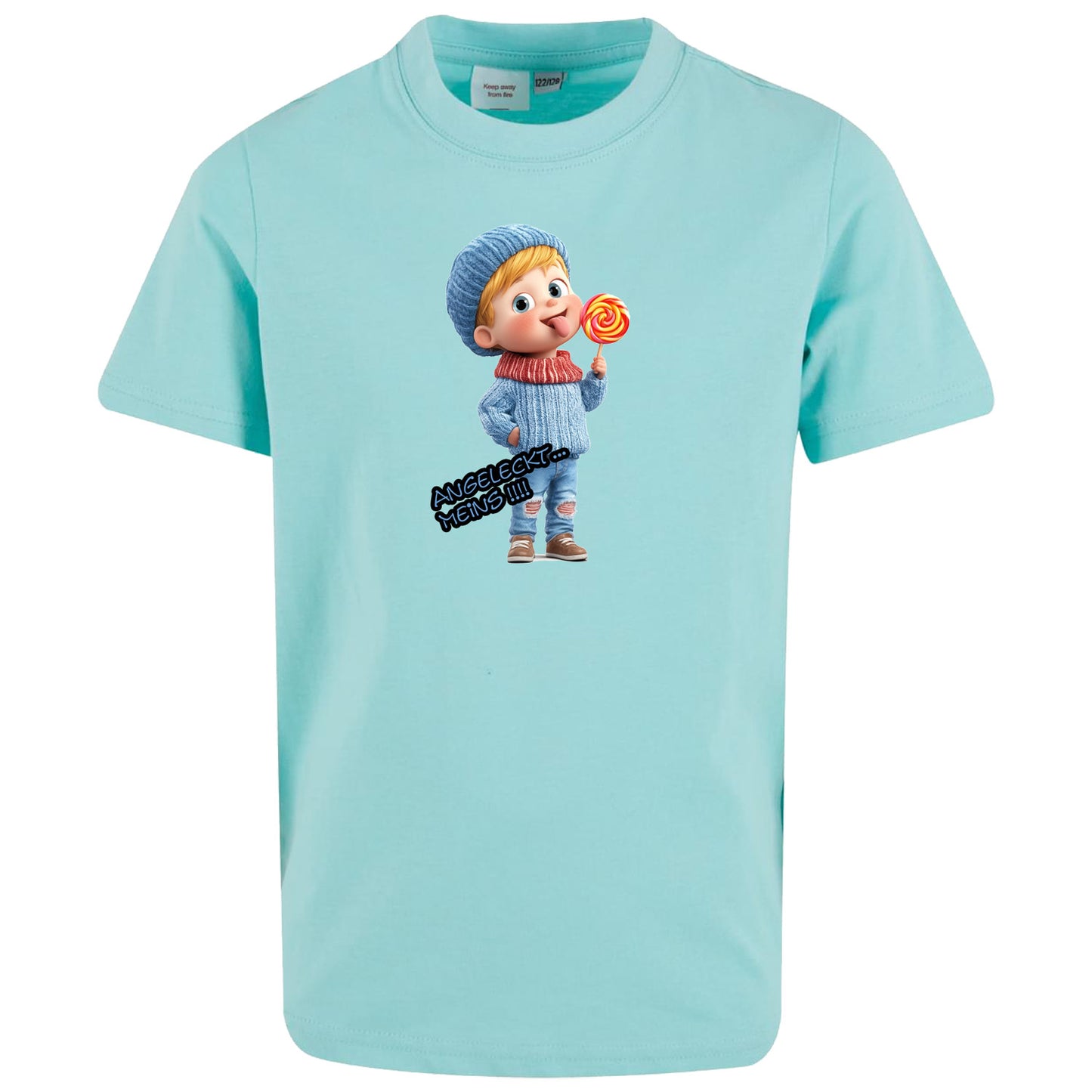 Kids T-Shirt -  Junge Angeleckt Meins !!